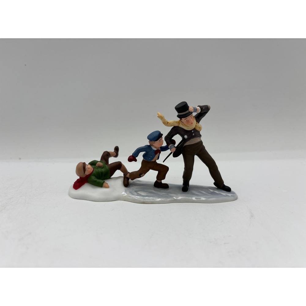 Department 56 2000 Vintage HVC DVS Sliding Down Cornhill w/Bob Crachit 56.58528